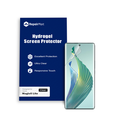Honor Magic5 Lite Compatible Premium Hydrogel Screen Protector With Full Coverage Ultra HD